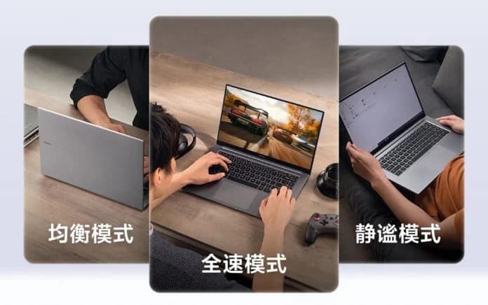 RedmiBook Ryzen 4000 Performance Modes 696x436 1