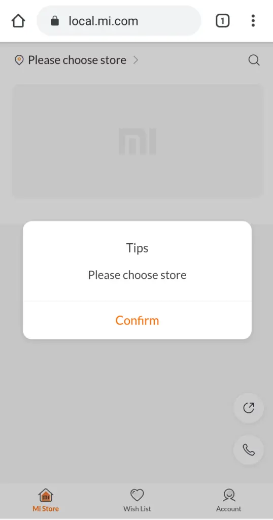 Mi-Commerce-Choose-Store_TechnoSports.co.in