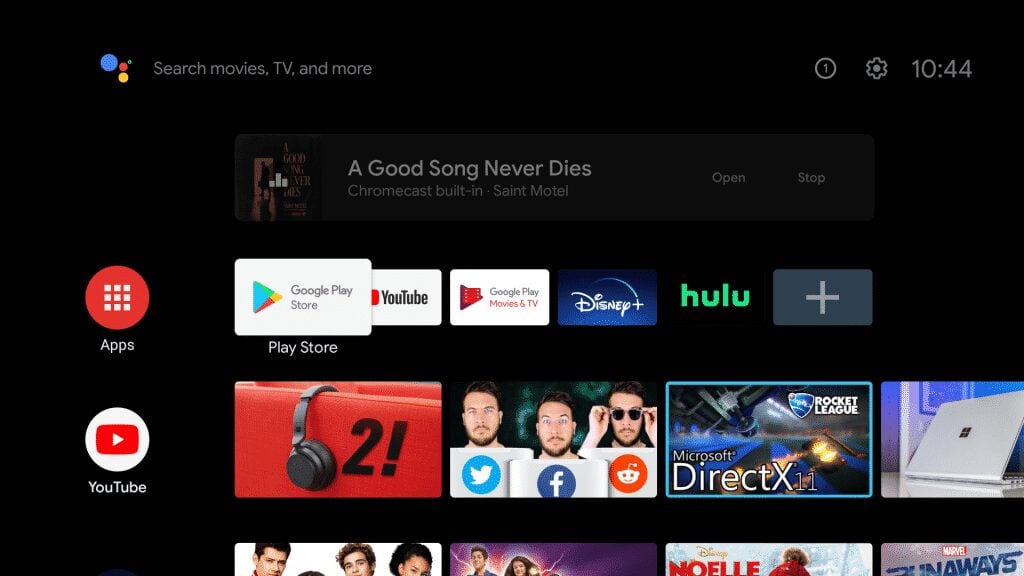 Screenshot 20200520 104402 Android TV OS adds new Background Audio Streaming feature