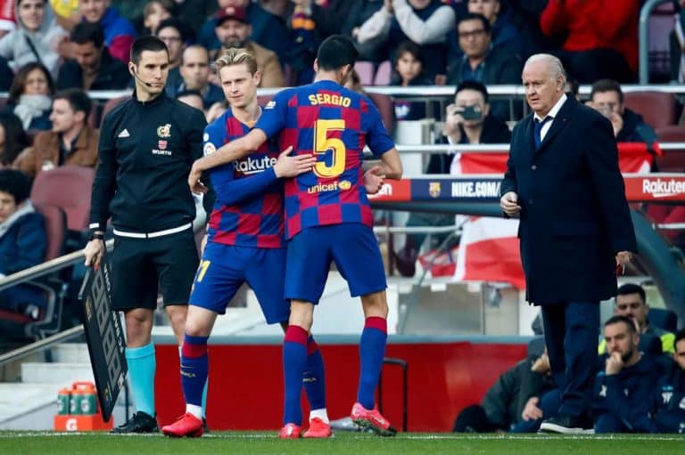 De Jong touted as ‘a great successor to Busquets’ at Barcelona
