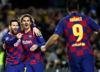 messi griezmann suarez