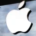 Barcelona, Spain - June 7, 2018: Logo of Apple Inc. on a Apple s
