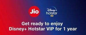 Jio brings new ₹401 plan with 90GB data & 1 year Disney + Hotstar VIP subscription