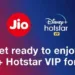Jio brings new ₹401 plan with 90GB data & 1 year Disney + Hotstar VIP subscription