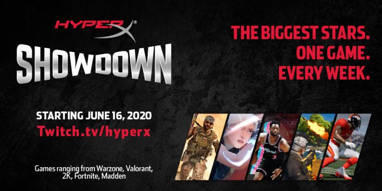 HyperX announces new online Gaming Series event – HyperX Showdown starts June 16
