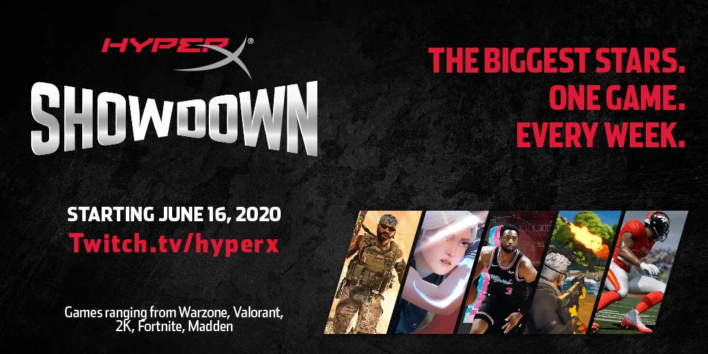 HyperX announces new online Gaming Series – HyperX Showdown