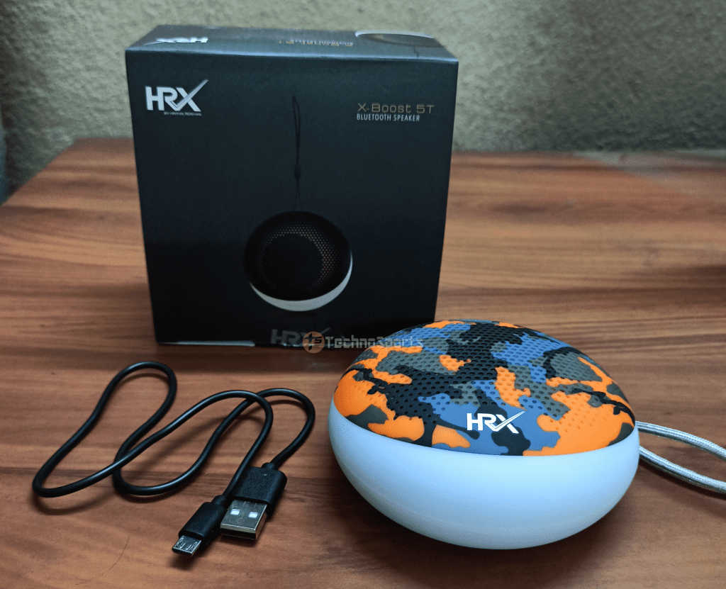 IMG 20200622 223241 HRX X-Boost 5T review: A funky and loud Bluetooth speaker that won't cost you much