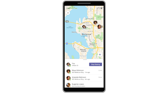 Microsoft Teams Preview - Location Share_TechnoSports.co.in