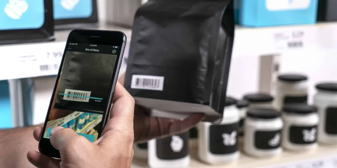 Scanning a Barcode_TechnoSports.co.in