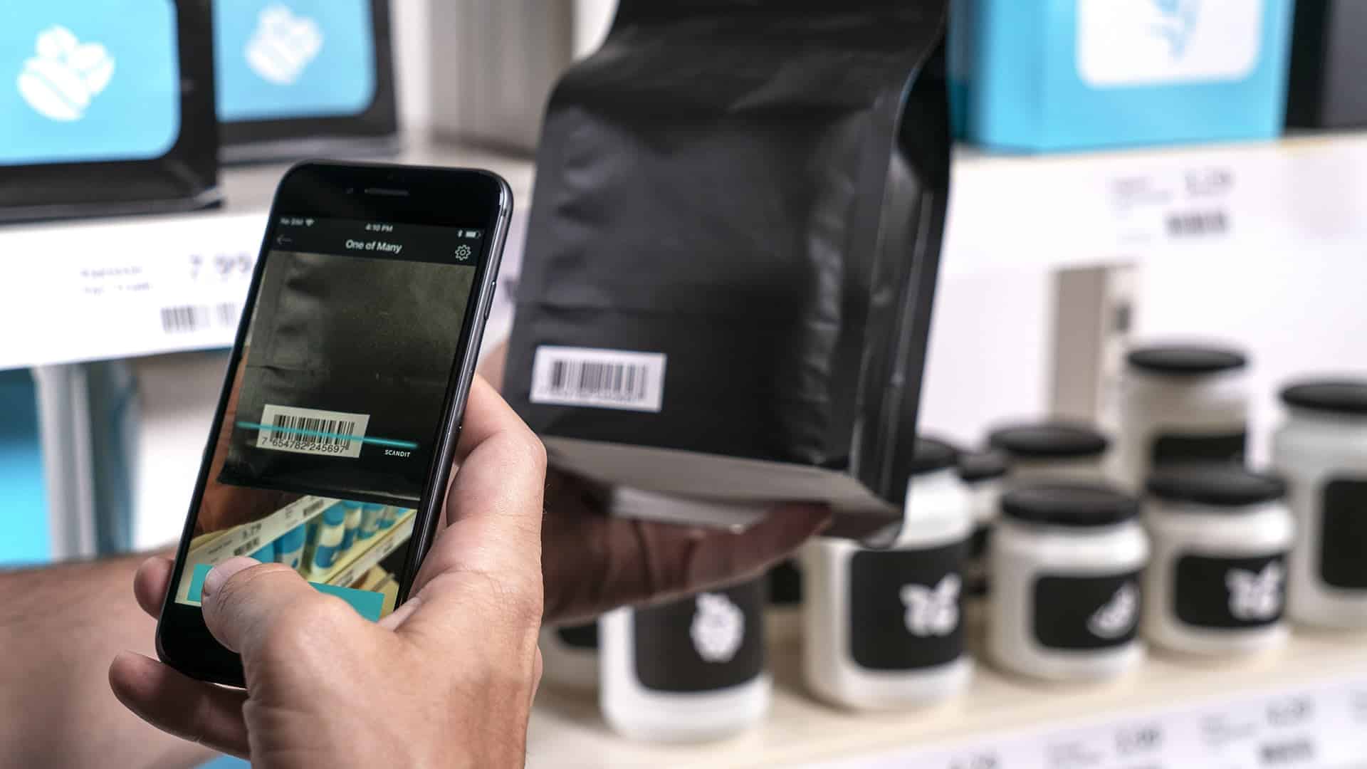 Scanning a Barcode_TechnoSports.co.in