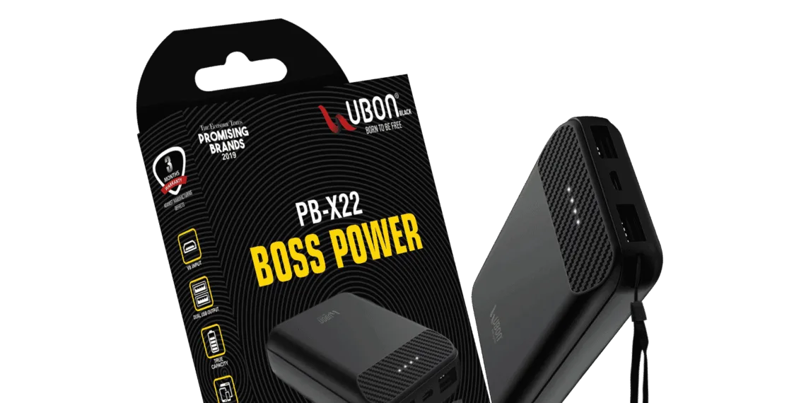 UBON PB X-22 BOSS POWER - Power Bank -2-TechnoSports.co.in