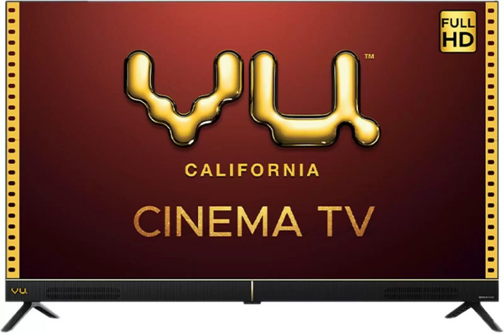 New Vu Cinema Smart TVs are going on Sale starts at INR 12,999