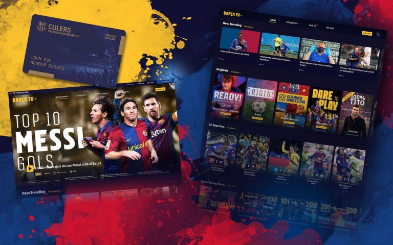 FC Barcelona launch their OTT streaming service: BARCA TV+