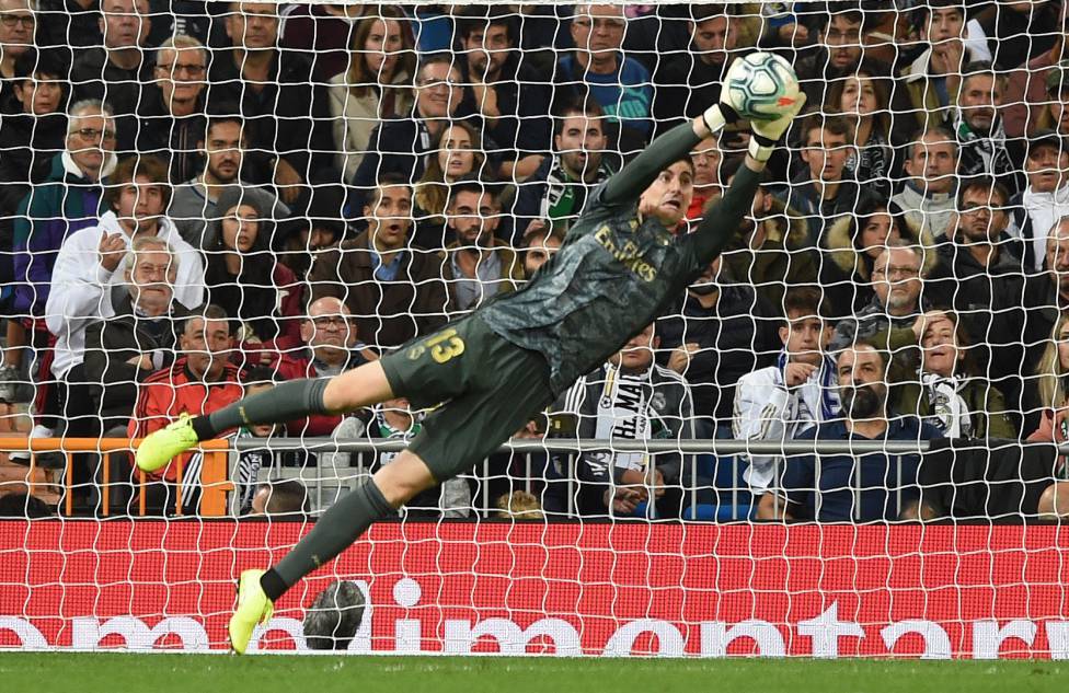courtois Thibaut Courtois wins the Zamora trophy for conceding the fewest goals in LaLiga