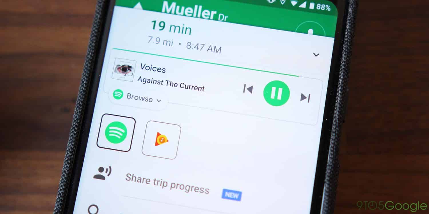 Google Maps for Android to support Youtube Music while navigating
