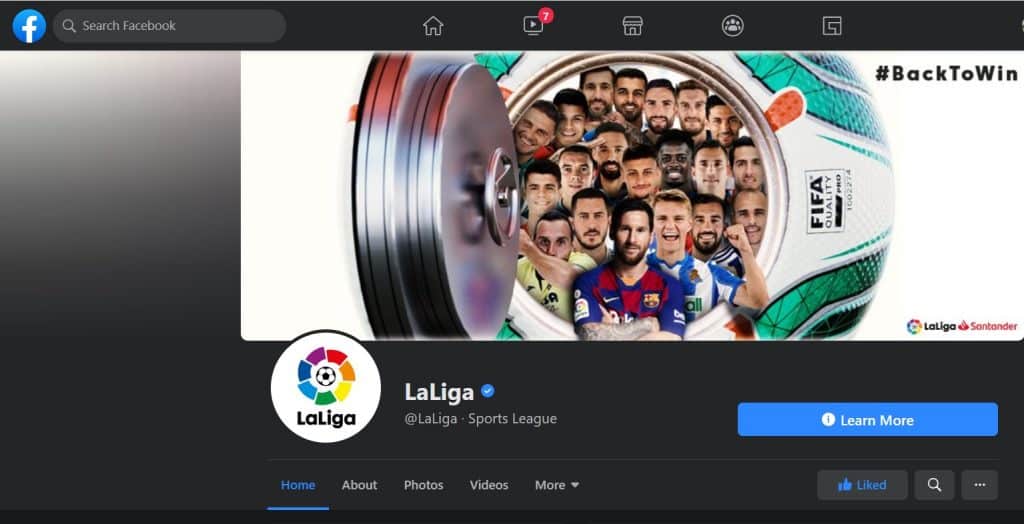 laliga facebook