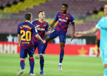 Ansu Fati and Riqui Puig show their talent in the match against Leganes