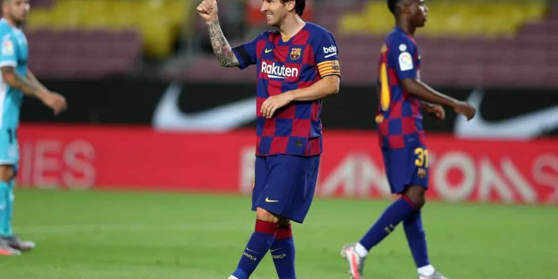 Ansu Fati and Riqui Puig show their talent in the match against Leganes