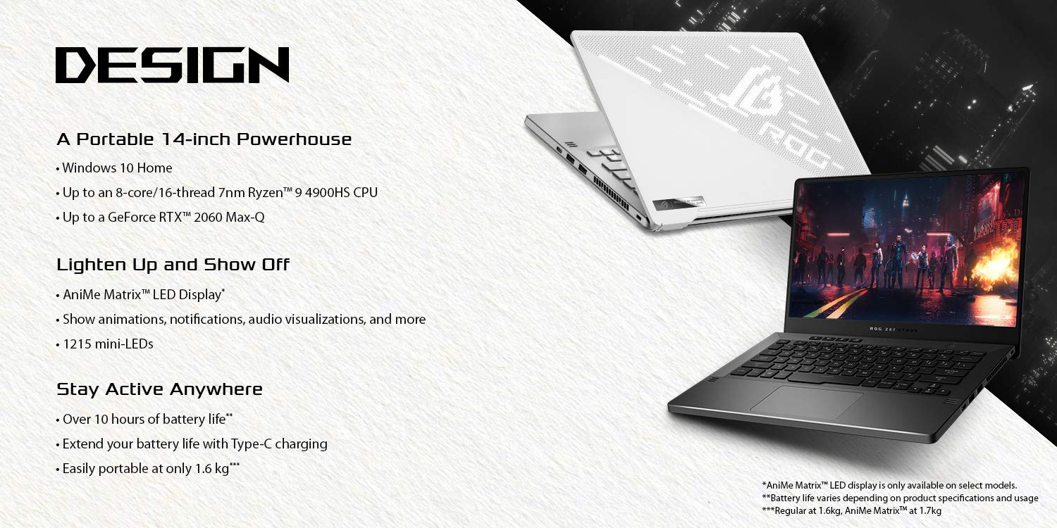 05 Design One Extra Banner 1 Asus ROG Zephyrus G14 with up to AMD Ryzen 9 4900HS & RTX 2060 Max-Q starts at ₹ 80,990