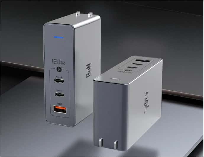 120W Nubia GaN Charger_TechnoSports.co.in