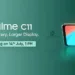 Realme C11 launching in India on July 14