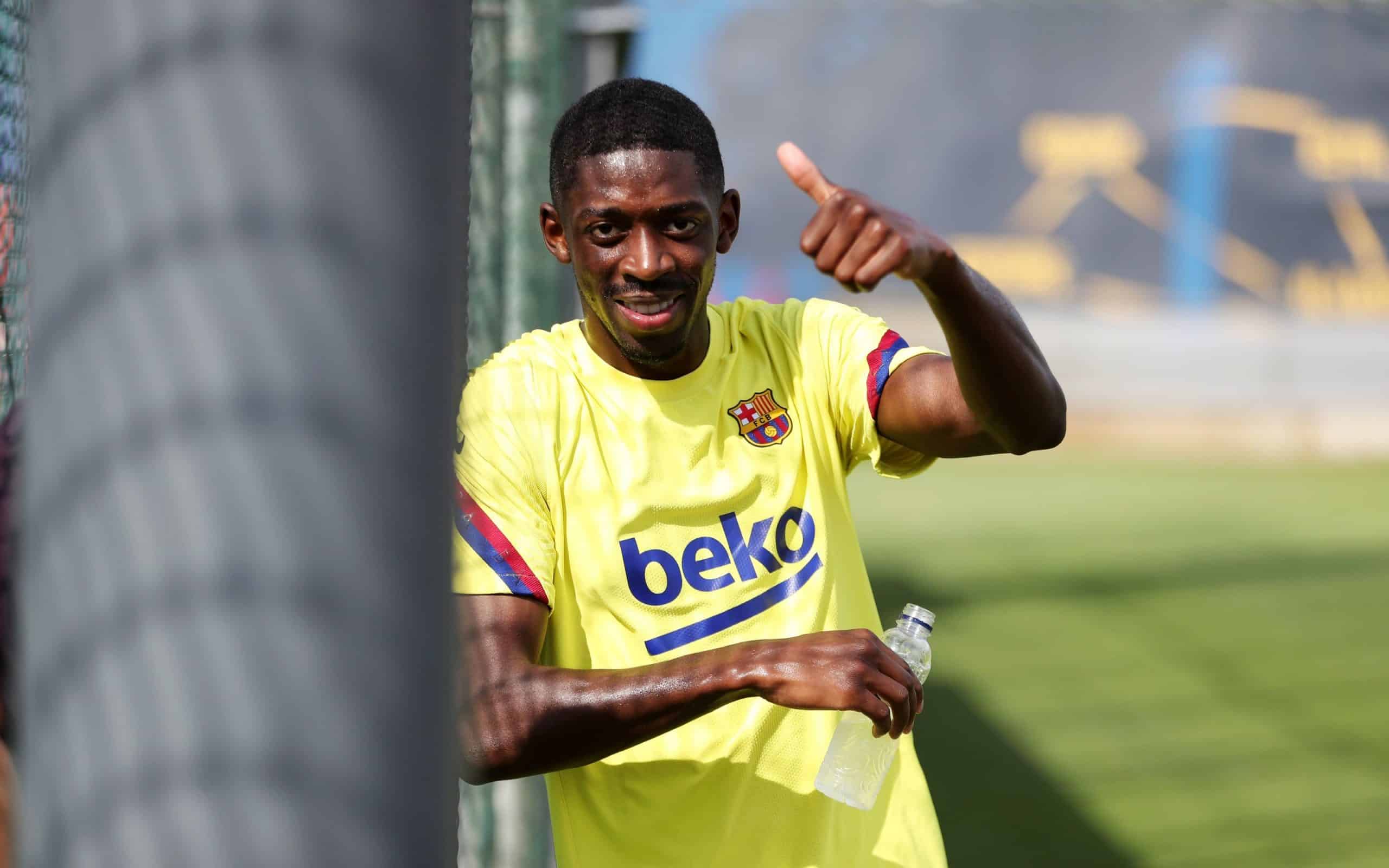 Frenkie De Jong back in the squad, Dembele continues his recovery at Barcelona training ground