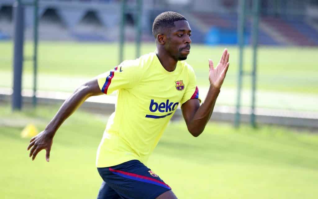 Frenkie De Jong back in the squad, Dembele continues his recovery at Barcelona training ground