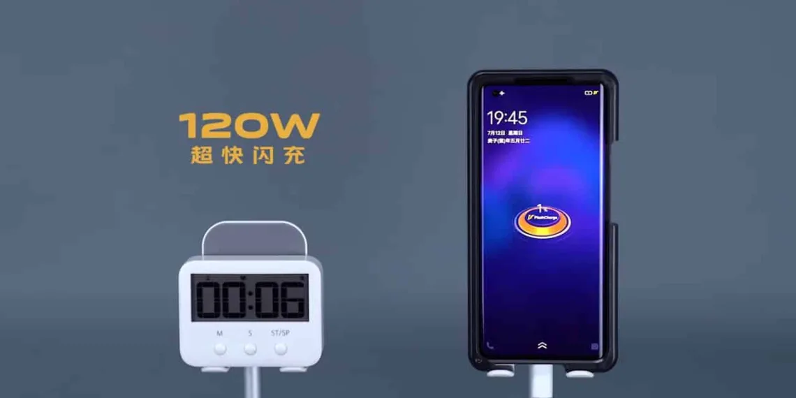 iQOO showcased their 120 charging that can fully charge 4,000mAh in just 15minutes