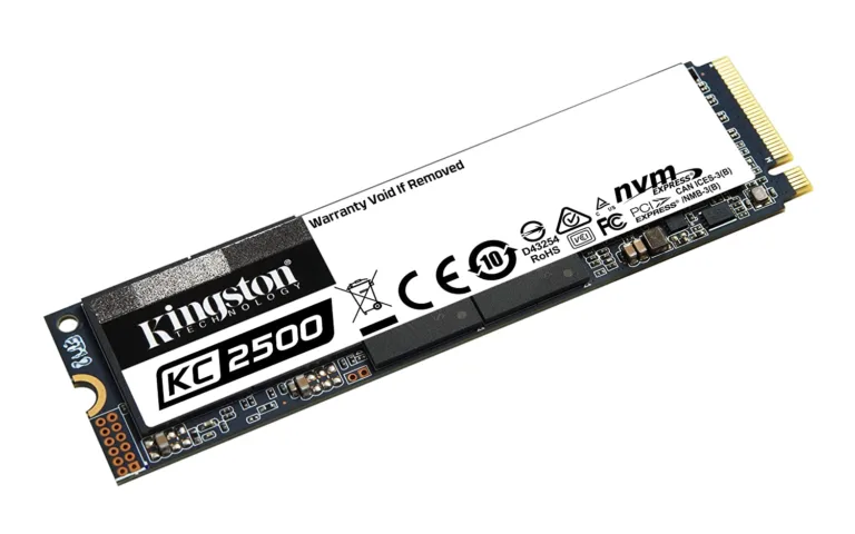 Kingston launches it next-gen KC2500 NVME PCIe SSDs with up to 3,500MB/s speed in India