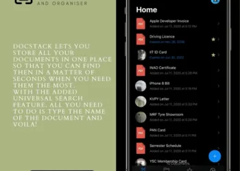 A CamScanner alternative DocStack - Developed by the students of IIT-Delhi_TechnoSports.co.in