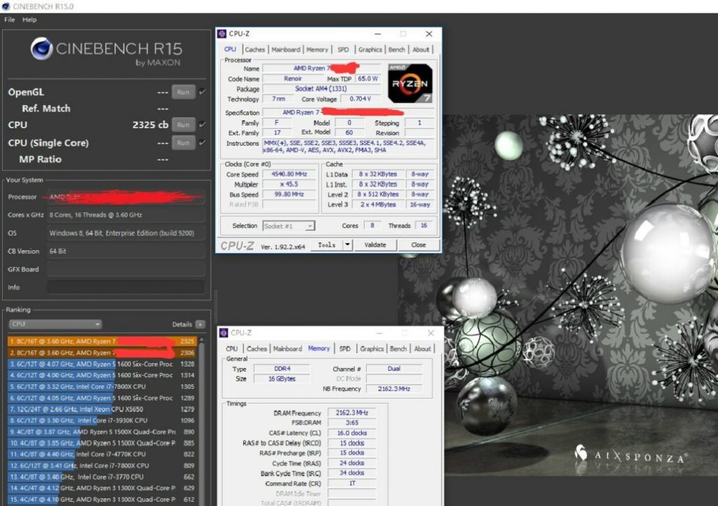 AMD Ryzen 7 4700G APU's overclocked benchmarks spotted, beats the likes of Ryzen 7 3800X & Core i9-10700K