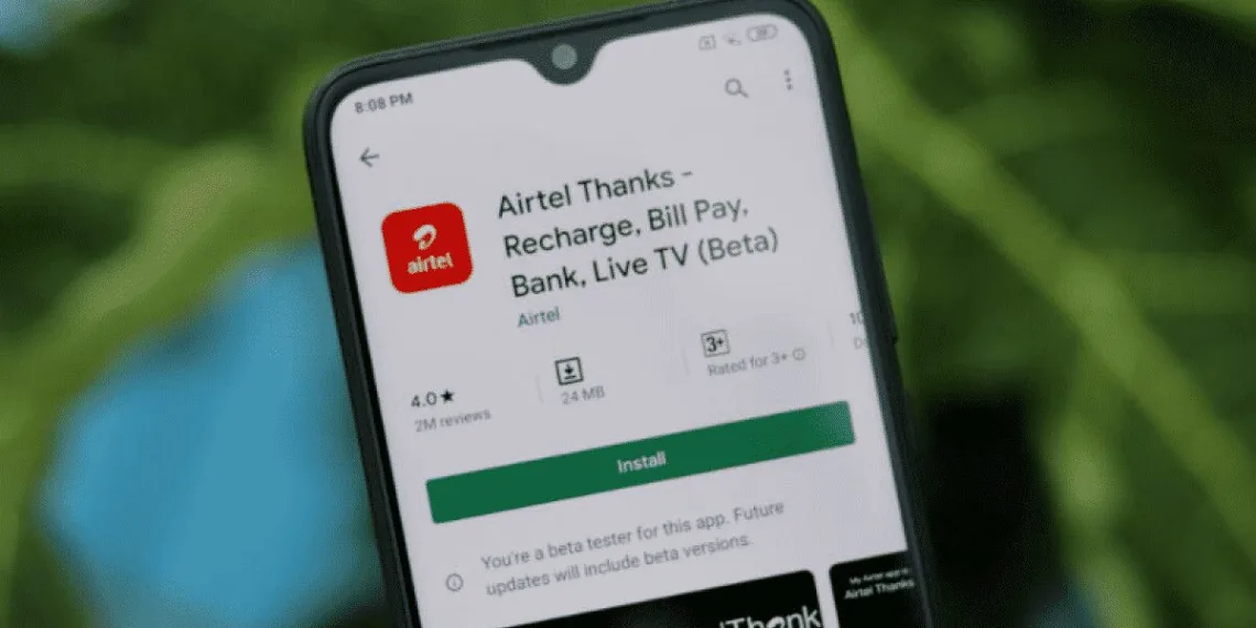 Airtel Thanks App_TechnoSports.co.in