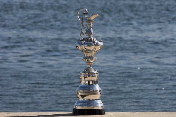 Americas Cup Trophy landscape