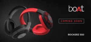 boAt Rockerz 550 Over-Ear Wireless Headphone is Coming Soon in India