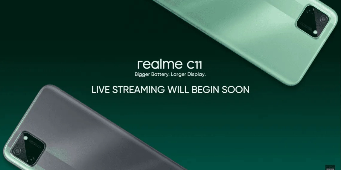 Watch Realme C11 launch Live here