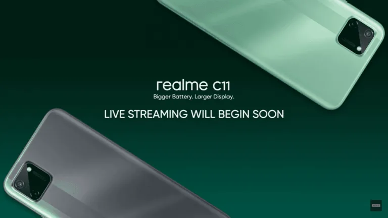 Watch Realme C11 launch Live here