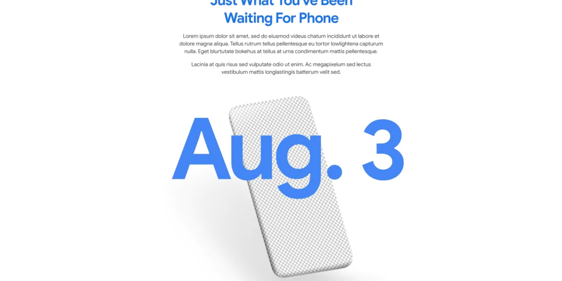 Google Pixel 4a is coming on August 3, Google confirmed