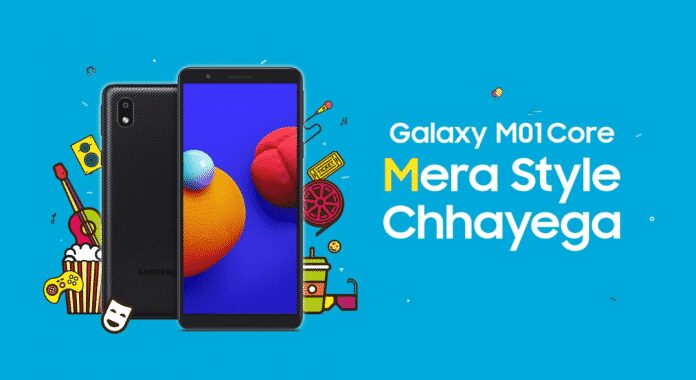 Samsung Galaxy M01 Core launched as an Entry-Level Smartphone in India Samsung Galaxy M01 Core launched as an Entry-Level Smartphone in India