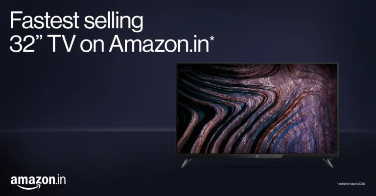 The OnePlus TV is the fastest-selling 32-inch TV on Amazon India