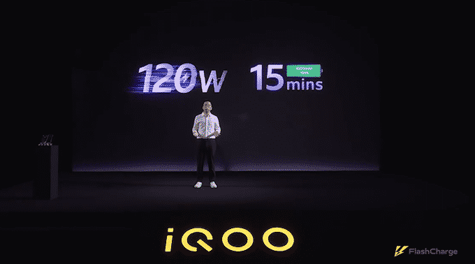 Vivo's iQOO shows the world's first 120W Ultra-Fast charging technology