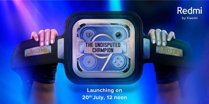 Redmi Note 9 will launch on July 20 at 12 noon in India