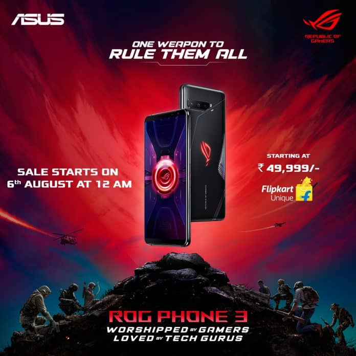 Asus ROG Phone 3 launched with Snapdragon 865+, 6000mAh battery in India at just Rs.49,999