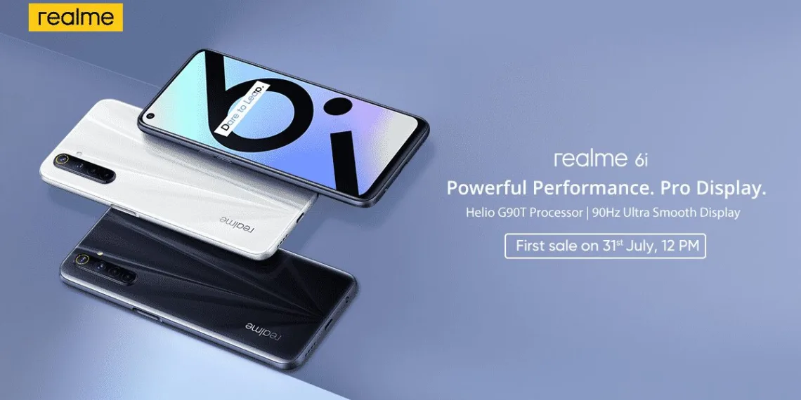 Realme 6i launched with Helio G90T, Punch-hole camera, and 90Hz display in India at Rs.12,999