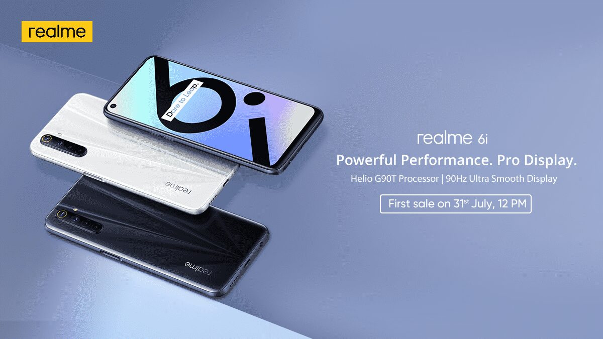 Realme 6i launched with Helio G90T, Punch-hole camera, and 90Hz display in India at Rs.12,999