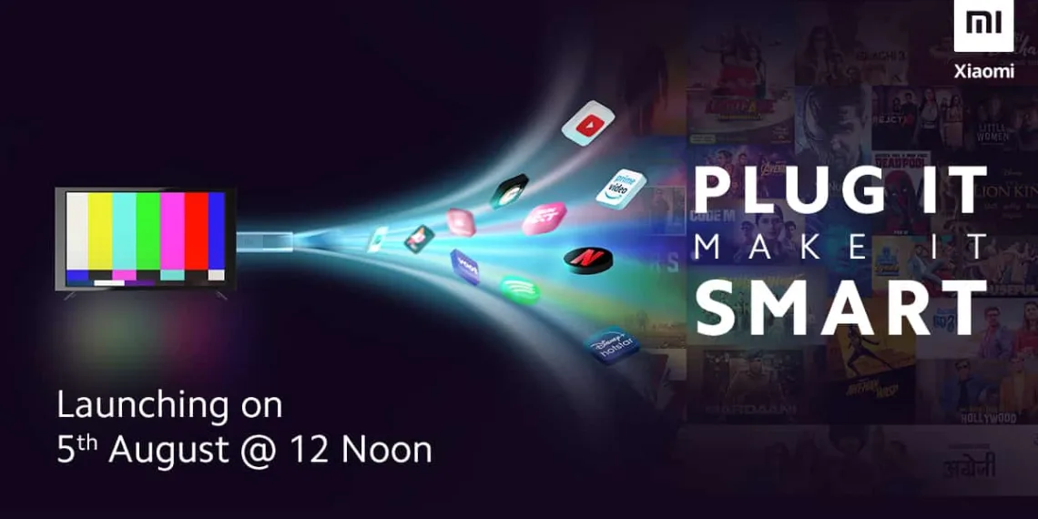 Mi TV Stick with Android TV OS & up to 1080p resolution coming to India on 5th August