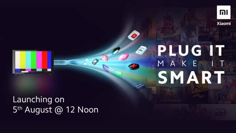Mi TV Stick with Android TV OS & up to 1080p resolution coming to India on 5th August