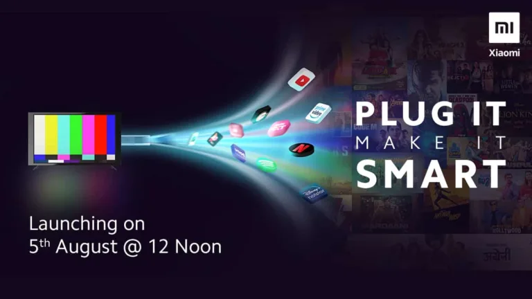 Mi TV Stick with Android TV OS & up to 1080p resolution coming to India on 5th August