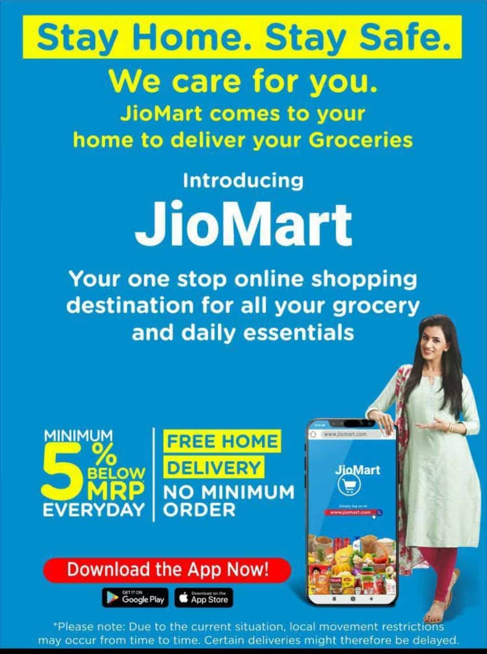 JioMart app now available both on Google PlayStore and iOS TechnoSports