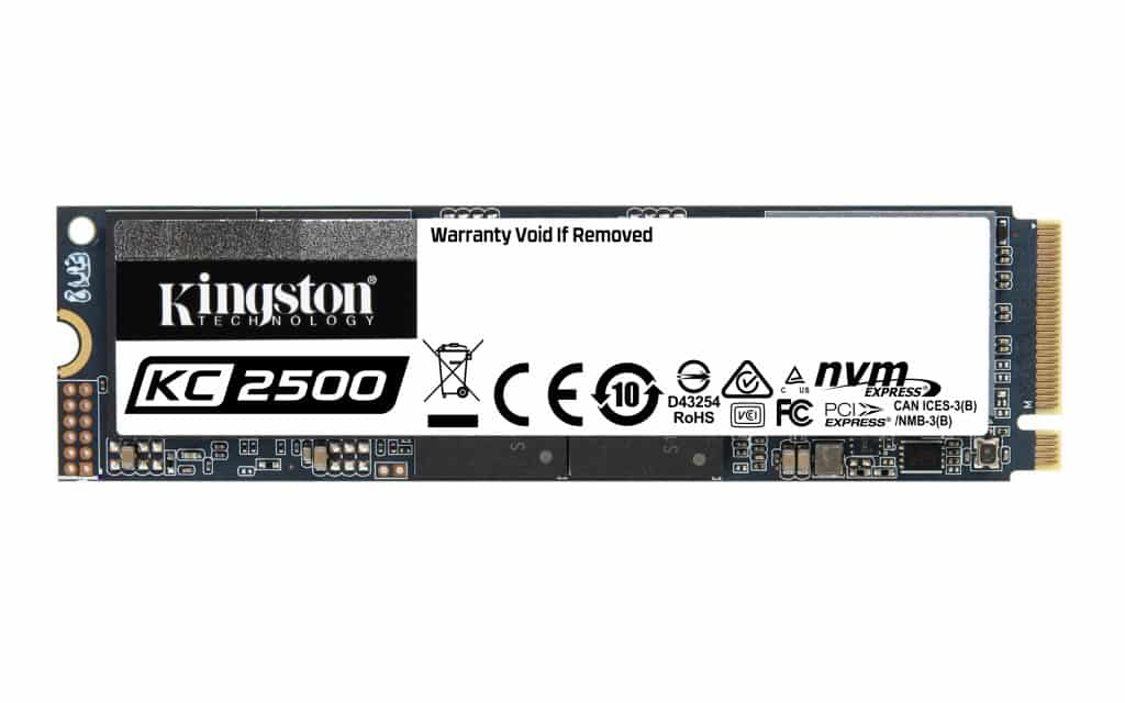 Kingston launches it next-gen KC2500 NVME PCIe SSDs with up to 3,500MB/s speed in India