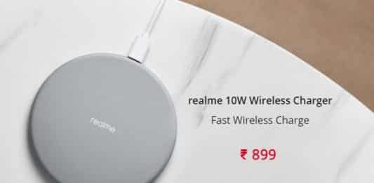 Realme 10W Wireless Charger is now available in India at just Rs.899